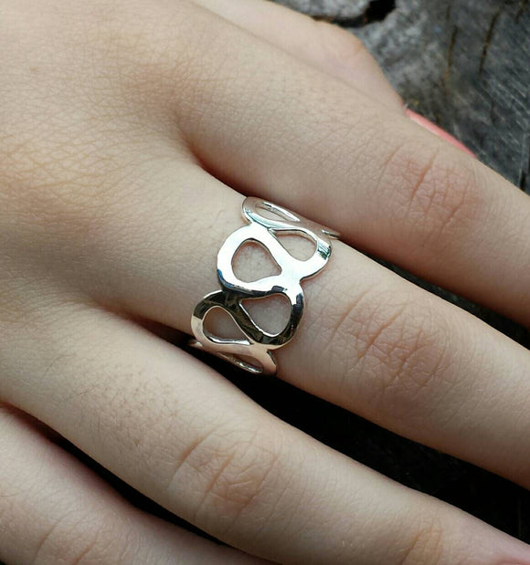 Silver Infinity Ring