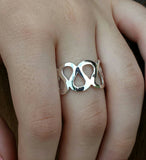 Silver Infinity Ring