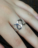 Silver Infinity Ring