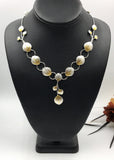 Keum Boo Gold and Silver Petal Necklace