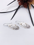 Silver and Gold Dangle Earrings