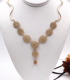 14 KT Gold Filled Crocheted Wire Necklace