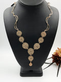 14 KT Gold Filled Crocheted Wire Necklace