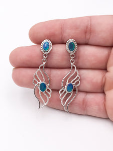 Australian Opal Earrings